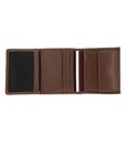 TOMMY HILFIGER TH Premium Leather Trifold Wallet Warm Cognac TOMMY HILFIGER TH Premium Leather Trifold Wallet Warm Cognac