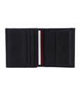 TOMMY HILFIGER TH Premium Leather Trifold Wallet Black TOMMY HILFIGER TH Premium Leather Trifold Wallet Black