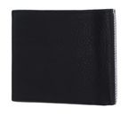 TOMMY HILFIGER TH Premium Leather Flap and Coin Wallet Black TOMMY HILFIGER TH Premium Leather Flap and Coin Wallet Black