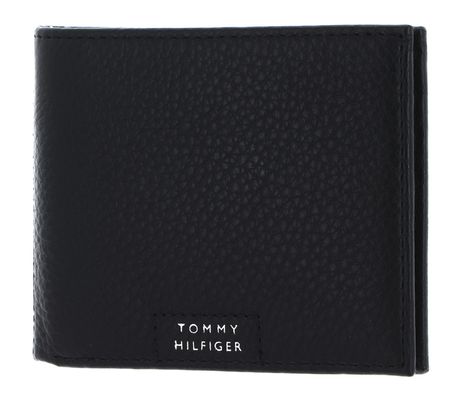 TOMMY HILFIGER TH Premium Leather Mini CC Wallet Black