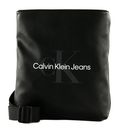 Calvin Klein Monogram Soft Flatpack 18 Black Calvin Klein Monogram Soft Flatpack 18 Black