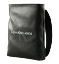 Calvin Klein Monogram Soft Flatpack 18 Black Calvin Klein Monogram Soft Flatpack 18 Black