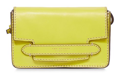 THE BRIDGE Lucrezia Crossbody Bag S Lime With Gold