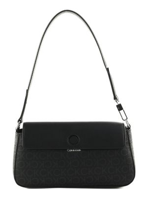 Calvin Klein CK Business Shoulder Bag Black Epi Mono