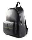 Calvin Klein CKJ Sculpted Campus Backpack 40 Mono Black / Sharp Green