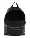 Calvin Klein CKJ Sculpted Campus Backpack 40 Mono Black / Sharp Green