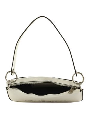 Calvin Klein CKJ Sculpted Shoulder Pouch White / Silver Logo
