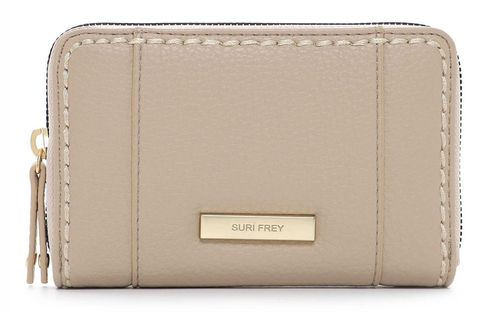 SURI FREY Ginny Zip Around Wallet Taupe