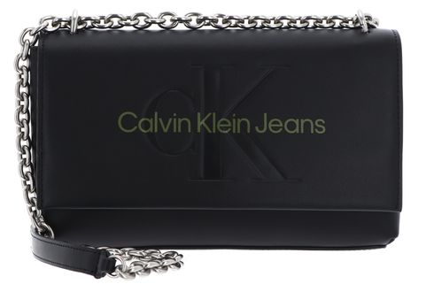 Calvin Klein CKJ Sculpted Sculpted EW Flap Conv25 Mono Black / Sharp Green