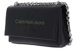 Calvin Klein CKJ Sculpted Sculpted EW Flap Conv25 Mono Black / Sharp Green