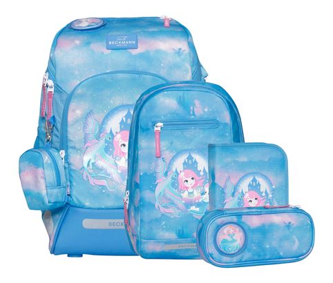 BECKMANN Active Air FLX Schoolbag Set 6-teilig 20-25L Fairytale