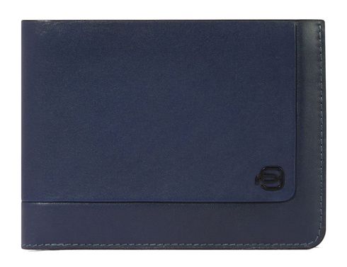 PIQUADRO David Wallet with Coin Pocket RFID Blue