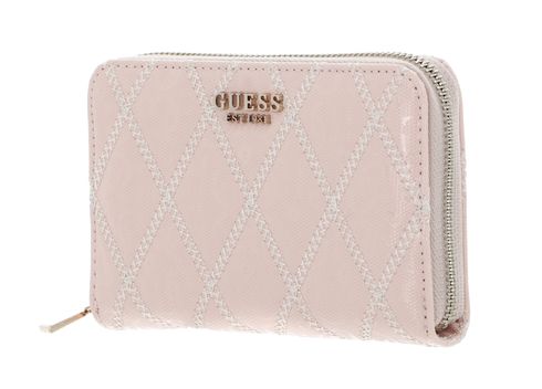 GUESS Adi SLG Zip Around Wallet M Light Peach