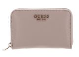 GUESS Laurel SLG Large Zip Around M Light Beige GUESS Laurel SLG Large Zip Around M Light Beige