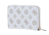GUESS Laurel SLG Medium Zip Around Wallet White Logo