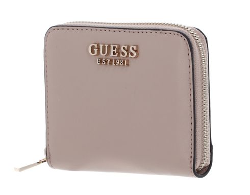 GUESS Laurel SLG Small Zip Around S Light Beige