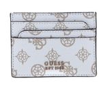 GUESS Laurel Card Holder White Logo