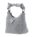 GUESS Lua Mini Hobo S Silver