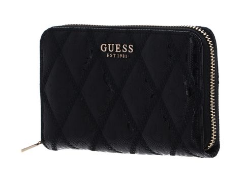 GUESS Adi SLG Zip Around Wallet M Black