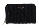 GUESS Adi SLG Zip Around Wallet M Black GUESS Adi SLG Zip Around Wallet M Black