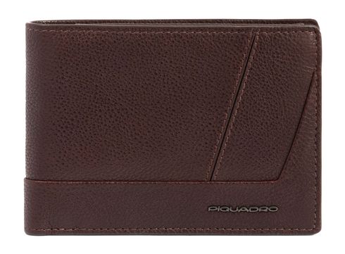 PIQUADRO Carl Men Wallet RFID Dark Brown