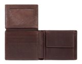 PIQUADRO Carl Men's Wallet RFID Dark Brown