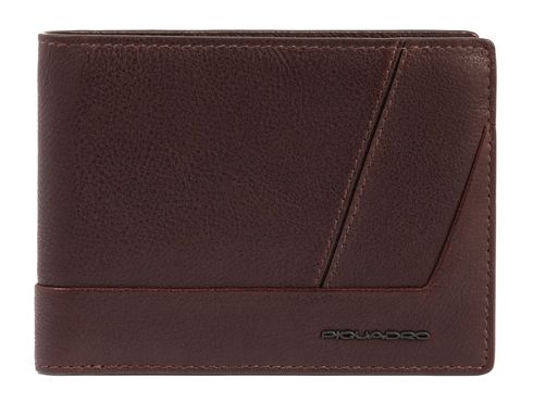 PIQUADRO Carl Men´s Wallet with Coin Case RFID Dark Brown