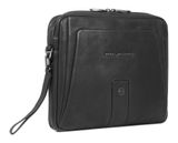PIQUADRO Carl Leather Pochette Black PIQUADRO Carl Leather Pochette Black
