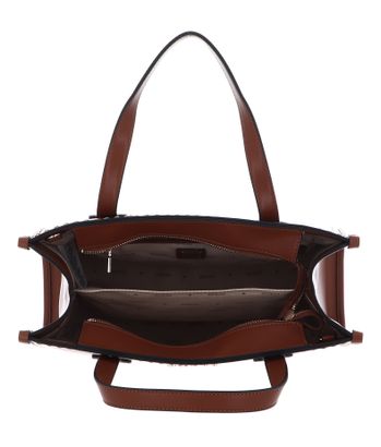 GUESS handbag Silvana 2 Compartment Tote Cognac | Buy bags, purses 