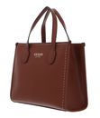 GUESS Silvana 2 Compartment Tote Cognac