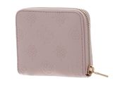 GUESS Jena SLG Zip Around Wallet S Pale Pink Logo GUESS Jena SLG Zip Around Wallet S Pale Pink Logo