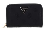 GUESS Jena Zip Around Wallet M Black Logo