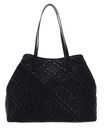 GUESS Vikky II Large Tote Black Logo