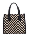GUESS Silvana Two Compartment Mini Tote Black GUESS Silvana Two Compartment Mini Tote Black