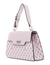 GUESS Hallie Top Handle Flap Light Pink Logo
