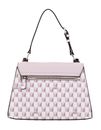 GUESS Hallie Top Handle Flap Light Pink Logo