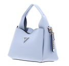 GUESS Iwona Top Zip Crossbody Body Sky Blue