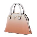 GUESS Lossie Girlfriend Dome Satchel Orange