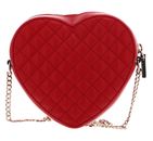 GUESS Rainee Quilt Heart Bag Red GUESS Rainee Quilt Heart Bag Red