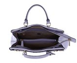 GUESS Sestri Logo Luxury Satchel Latte Logo / Lavender GUESS Sestri Logo Luxury Satchel Latte Logo / Lavender