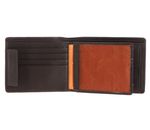Golden Head Capri RFID Protect Billfold Coin Wallet Darkbrown