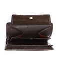 Golden Head Capri RFID Protect Billfold Coin Wallet Darkbrown