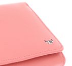 Golden Head Madrid RFID Protect Zipped Billfold Coin Wallet Coral