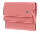 Golden Head Madrid RFID Protect Billfold Coin Wallet With Front Flap Snap Closure Coral Golden Head Madrid RFID Protect Billfold Coin Wallet With Front Flap Snap Closure Coral