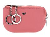 Golden Head Madrid Zipped Key Case Coral Golden Head Madrid Zipped Key Case Coral