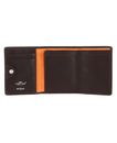 Golden Head Capri RFID Protect Petite Billfold Coin Wallet Darkbrown Golden Head Capri RFID Protect Petite Billfold Coin Wallet Darkbrown