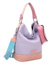 Fritzi aus Preußen Canvas Izzy07 Olga Hobo Bag Light Purple Fritzi aus Preußen Canvas Izzy07 Olga Hobo Bag Light Purple