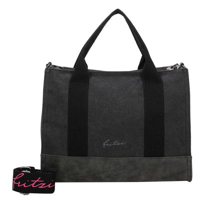 Fritzi aus Preußen Canvas Tote Bag Black