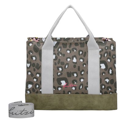 Fritzi aus Preußen Canvas Tote Bag Leo Jungle