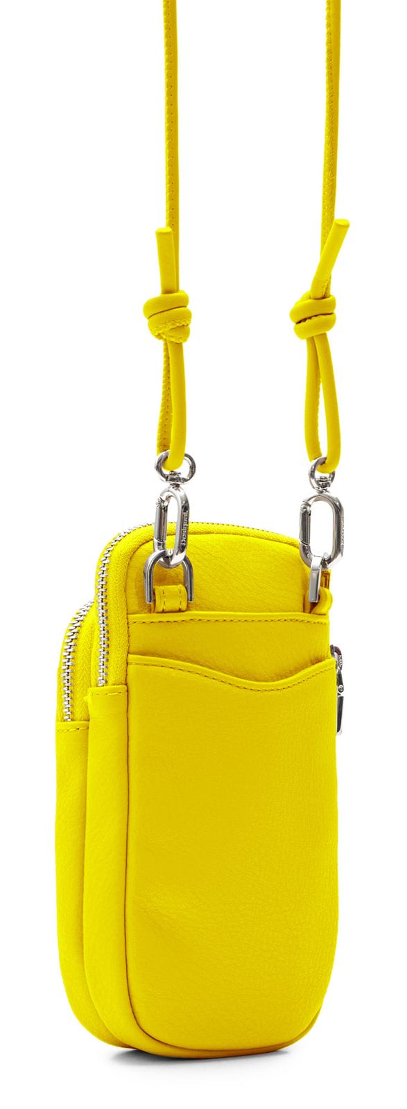 Borsa A Tracolla Desigual Half Logo 24 – Gialla, Con Tracolla Regolabile E Porta Utensili